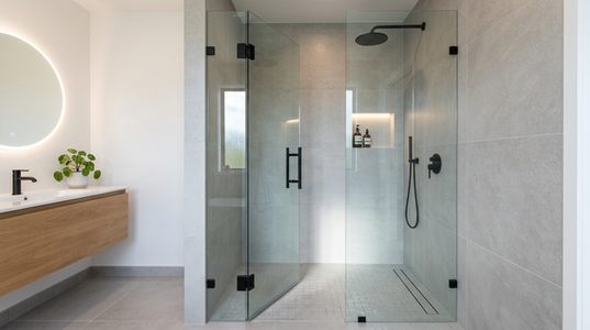 Modern Tub to Shower Conversion