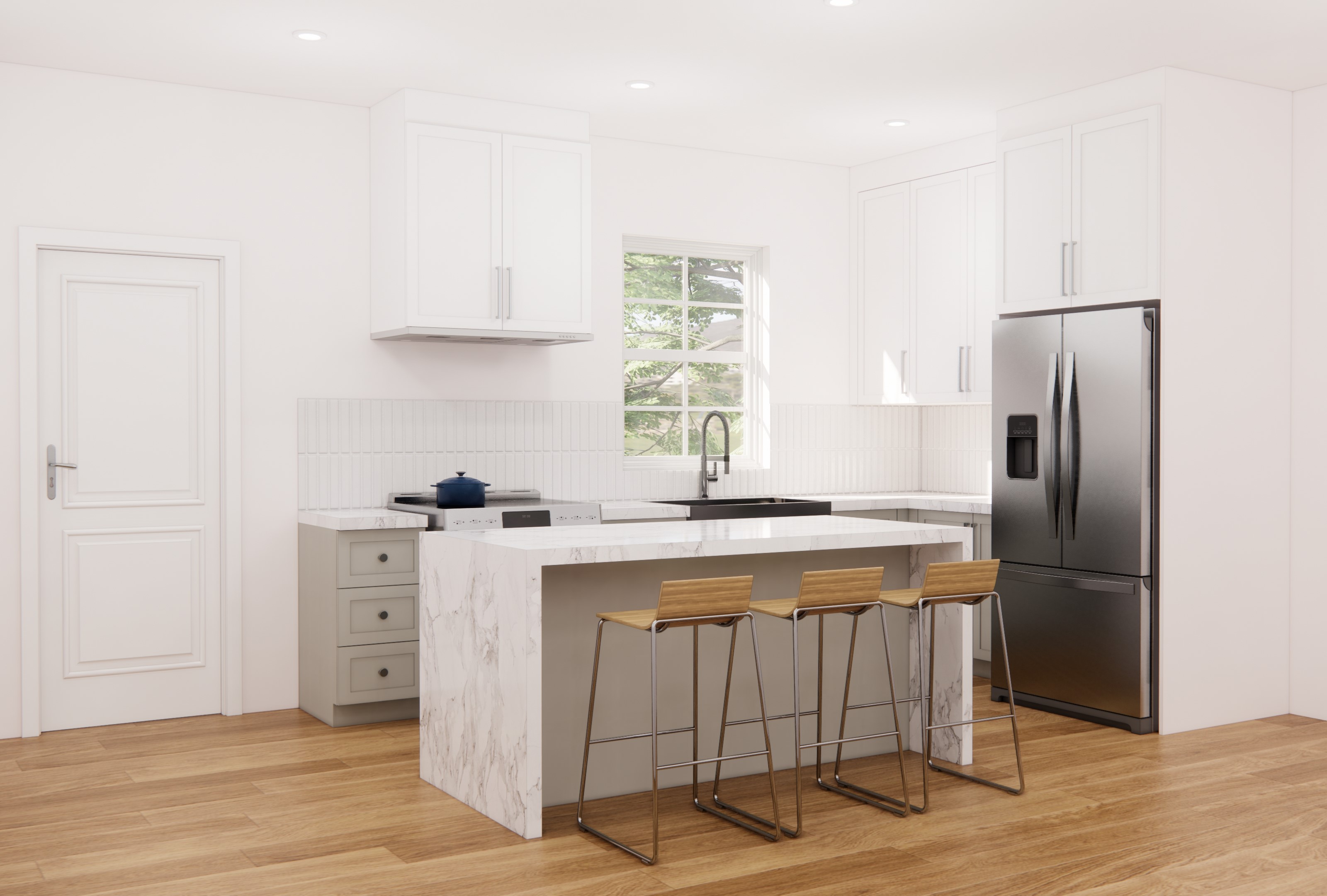 Modern Minimal Kitchen